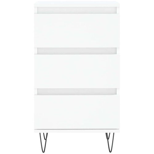 VidaXL Komoda bijela 40 x 35 x 70 cm od konstruiranog drva Slike