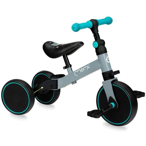 Momi tricikl za decu 4u1 Loris Turquoise Cene