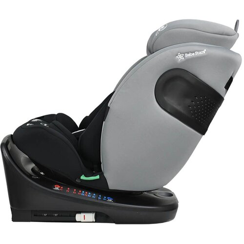Bebe Stars Supreme i-Size 360&amp;deg; autosjedalica 40-150cm - siva Slike