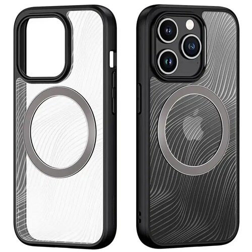 Dux ducis Aimo Mag &amp;ndash; armored maska kompatibilna sa MagSafe za Apple iPhone 15 Pro crna Slike
