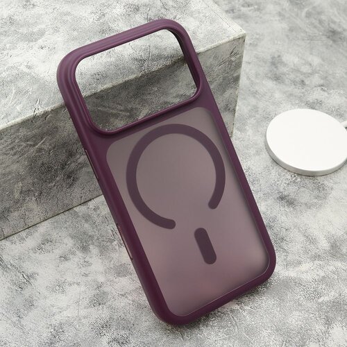  Futrola SHADOW MagSafe za iPhone 18 Pro/ ljubičasta (big camera) Slike