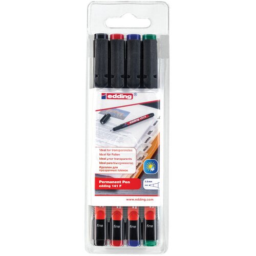 Marker OHP PERMANENTNI 0,6MM EDDING 141 F/4 S Cene