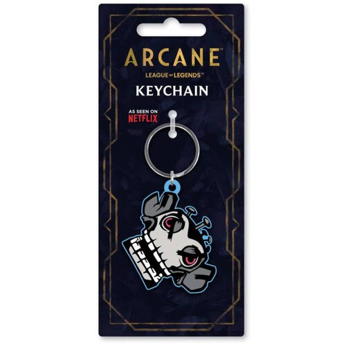 Pyramid privezak league of legends - arcane - rubber keychain Cene