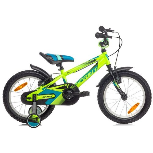 S Print dječji bicikl Robix 16&amp;quot; Neon green Slike