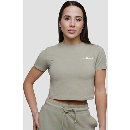GymBeam ženska majica Agile Cropped Sage Slike