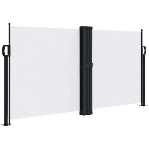 VidaXL Uvlačiva bočna tenda 120 x 600 cm bijela Slike