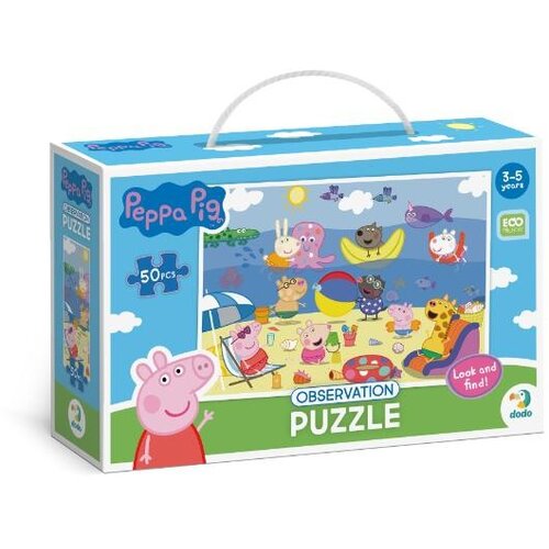 Dodo puzzle peppa prase,letnji odmor 50 kom ( A082426 ) Cene