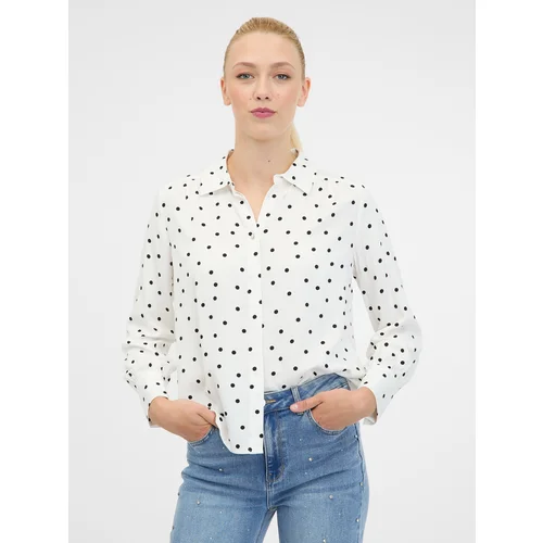 Orsay Cream women's blouse - Women's