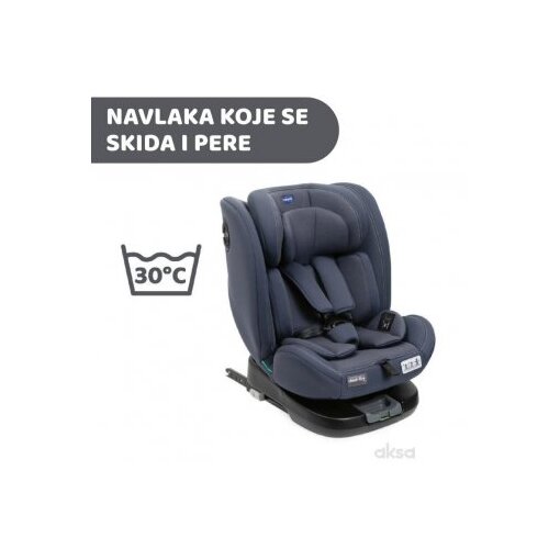 Chicco autosjedalica Unico EVO 40-150cm, Isofix, plava Slike