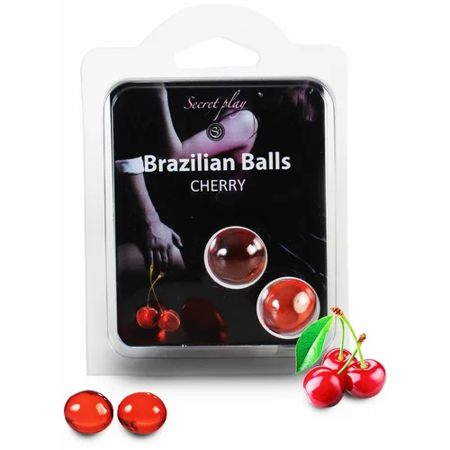 SecretPlay Brazilian Balls Cherry 2 pack