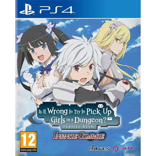 Pqube Is It Wrong To Try To Pick Up Girls In A Dungeon? - Infinite Combate (PS4)
