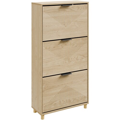 SoBuy Omara za čevlje s tremi predali 60x24x120cm Sodobno FSR213-N, (5000197871) Cene