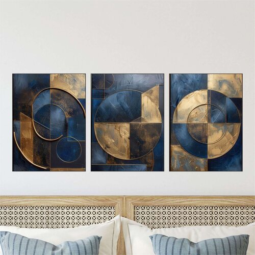 Wallity slika Mdf-00110, 40x90 cm, 3 dela Cene