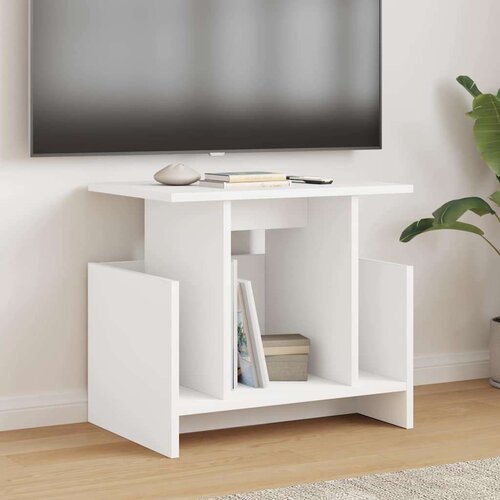 TV stojalo Bela 50 x 35 x 45 cm Konstruiran les, (5000132309) Cene