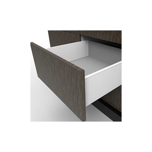  Ladica SLIM BOX 18mm; 40kg puna izvl. 199x450mm BIJELA Cijene