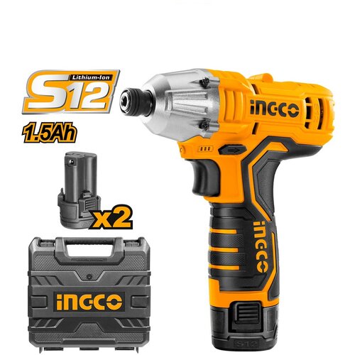 Ingco AKU udarna bu&scaron;ilica 12V; 2x1,5Ah Cijene