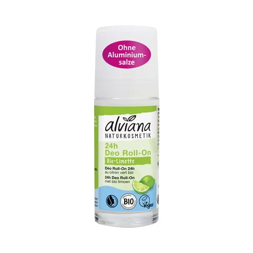 alviana naravna kozmetika deodorant z bio limeto roll-on
