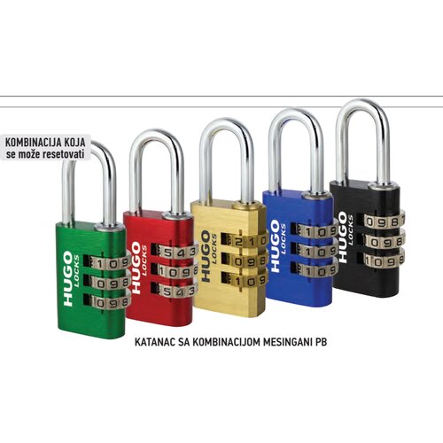 HUGO LOCKS Katanac sa kombinacijom pa30 Cene