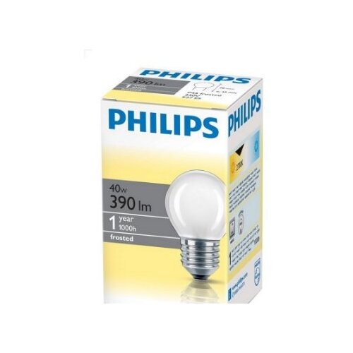 STANDARDNA SIJALICA E27 40W P45 KUGLA MAT PS346 Slike