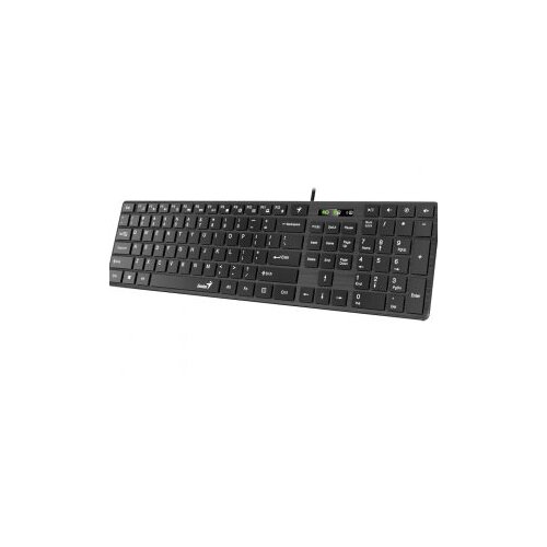 Genius SlimStar 126 tastatura USB veza, low-profile tipke crna-black Cijene