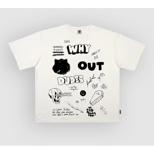 The Dudes Draft T-Shirt off / white Cene