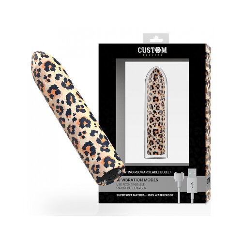 Custom Bullets Leopard Magnetic Vibrator Cijene