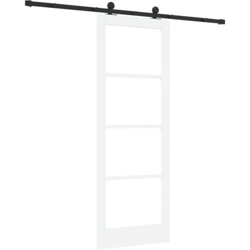 vidaXL klizna vrata s hardverskim setom 'ORKDAL'bijela 78x211 cm Cene