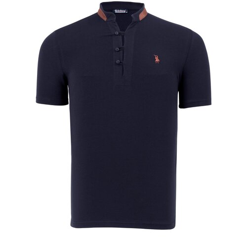 Dewberry T8598 MENS TSHIRT-NAVY BLUE Slike