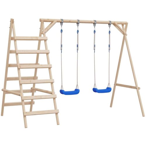 vidaXL Sjedala za ljuljačke s užadi 2 kom plava 38 x 16 cm PE Cijene
