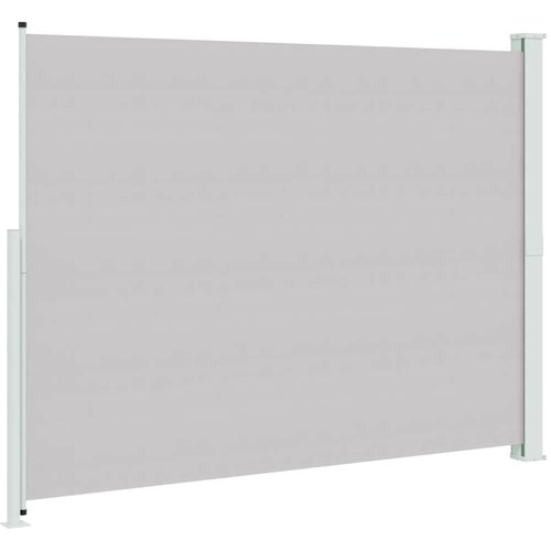  Uvlačiva bočna tenda za terasu 220 x 300 cm siva Slike