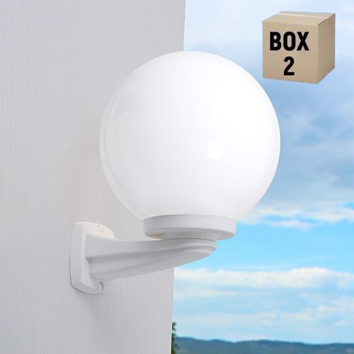 Fumagalli zidna lampa bela 1xE27 G26.240.000.E27 NARDO/G250 Slike