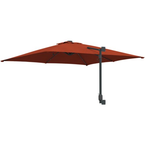 vidaXL Vrtni suncobran Terakota 248.5 x 247.5 x 160 cm tkanina Cene