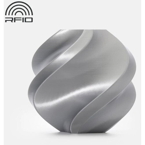 Bambu Lab PLA Silk+ Silver - tuljava Slike
