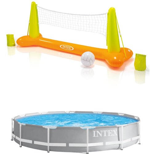  PRISM FRAME bazen 3.66x0.99m + INTEX Odbojka Za Bazen 239 x 64 x 91 cm - Premium Zabava! Cene