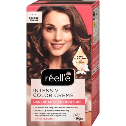 réell‘e intensiv color creme boja za kosu - 6.7 čokoladno braon 110 ml Slike