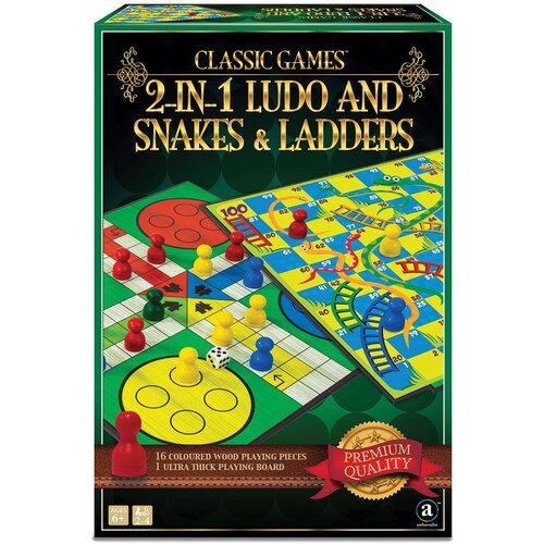 Singa Games Set Klasične društvene igre 2u1, Čoveče ne ljuti se i Zmije i merdevine Cene