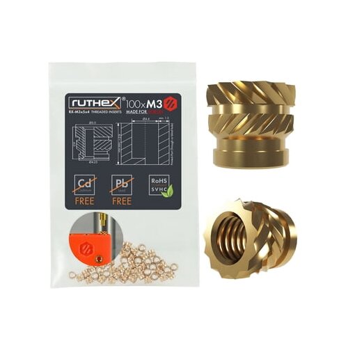  Umetak s navojem M3 Voron (100 komada) Cene