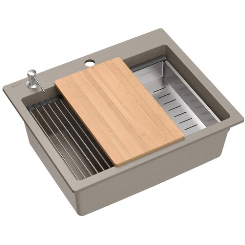 Quadron granitni sudoper KURT 110 WORKSTATION BEIGE Cijene
