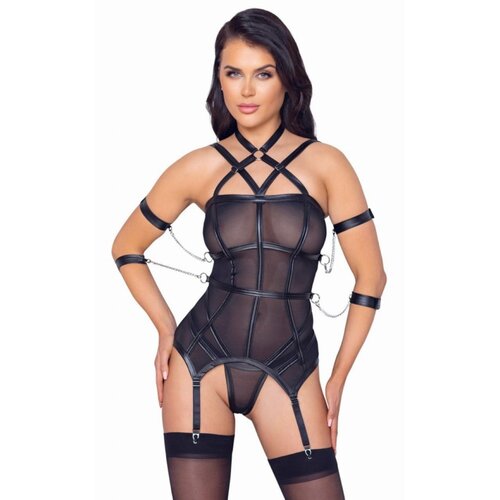 Cotelli Collection Korzet Cotelli Bondage Ziva Cene