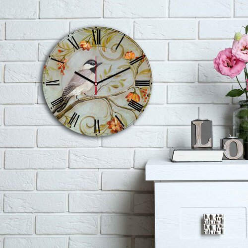 Wallity MDF Zidni sat 30cm Šareni Cene