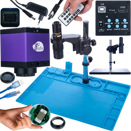Rosfix SET MIKROSKOP EARTH PRO MCEP-0.5X + KAMERA TUCANA PRO + SILIKONSKA PODLOGA 480X320MM | 7&ndash;45X, HDMI, USB, C-MOUNT, ANTISTATIČNA, 500&deg;C, (5000059386) Cene