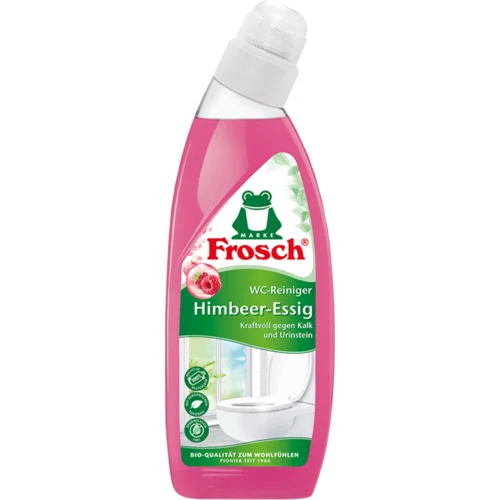 Frosch Čistilo za stranišče - malinov kis - 750 ml