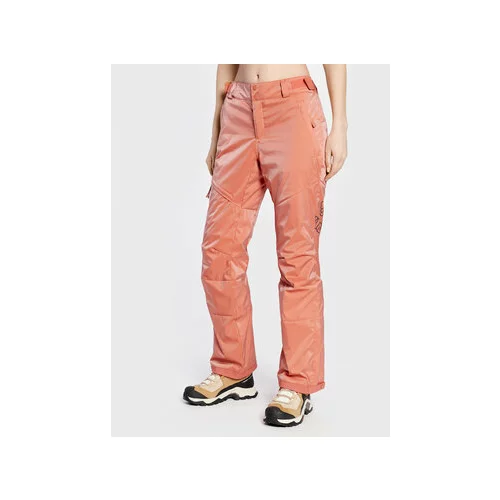 Columbia Smučarske hlače Kick Turner™ 1910081 Oranžna Regular Fit
