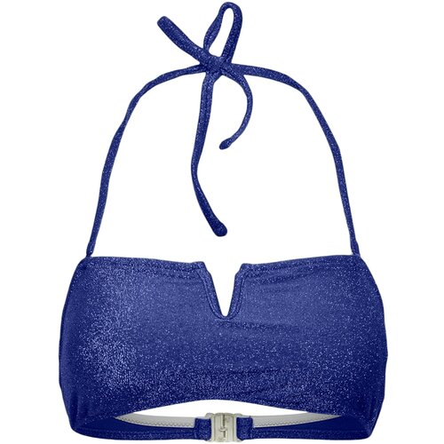 Pieces Bikini zgornji del 'BLING' temno modra Cene