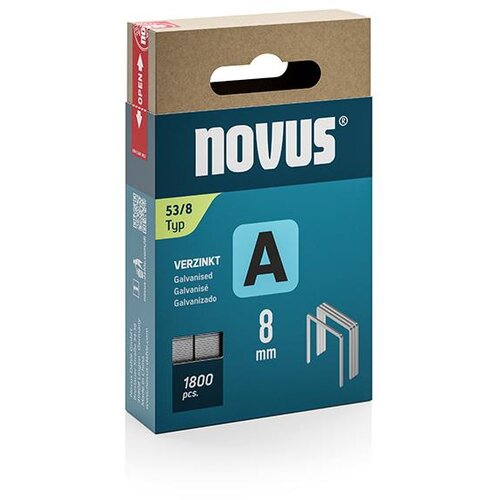 Novus klamerice 53/8 tip A, 1/1800 ( 05KMNA5307 ) Slike