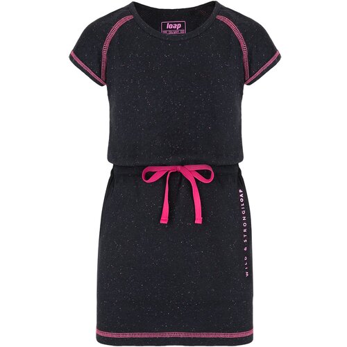 LOAP Girls' sports dress BUGGI Black Slike