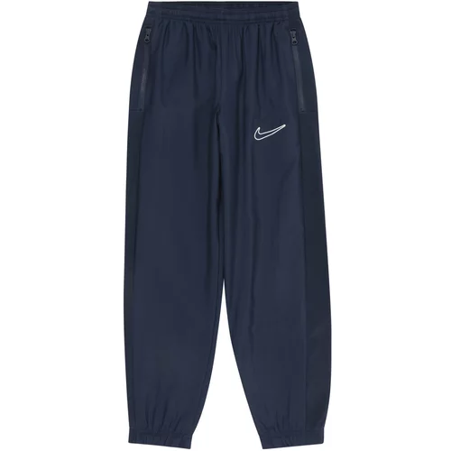 Nike Sportske hlače mornarsko plava / bijela