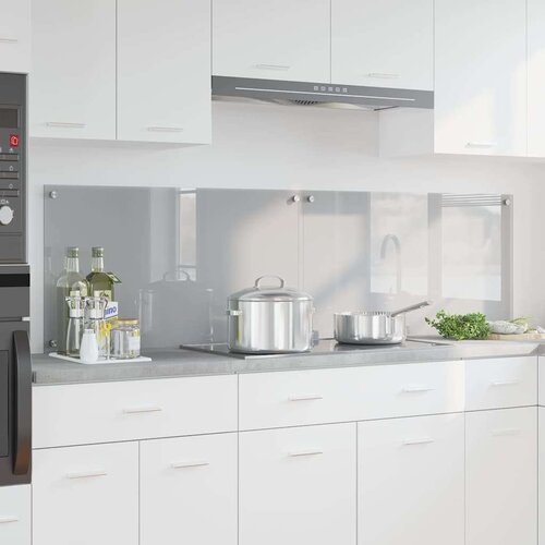  Kuhinjski za&amp;scaron;tita 2 pcs Svijetlo siva 90 x 50 cm Slike