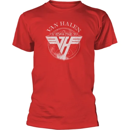 Van Halen Košulja 1979 Tour Red M