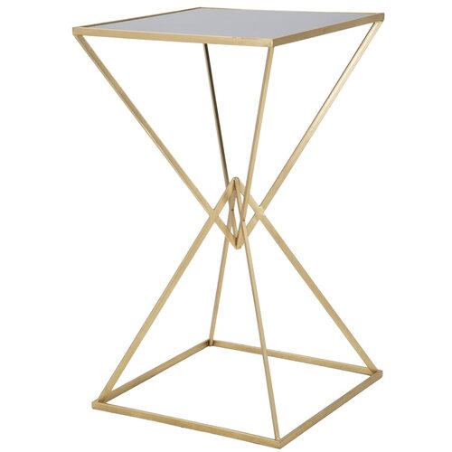 Mauro Ferretti Barska miza s stekleno mizno plo&amp;scaron;čo 60x60 cm Piramid &amp;ndash; Slike